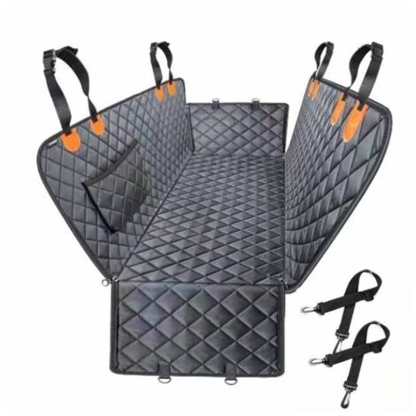 Coprisedile per auto per animali domestici 100% impermeabile, in tessuto 600D, resistente, antigraffio, antiscivolo, durevole e flessibile, per auto, camion e SUV.