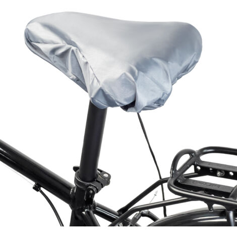 Coprisedile per bicicletta impermeabile - grigio