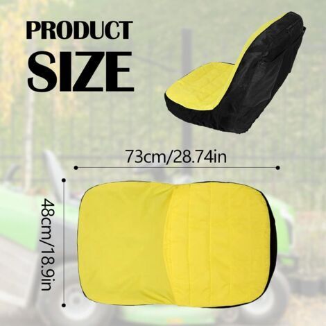 Coprisedile per tosaerba e trattori, LP92334 Coprisedile per trattori tosaerba John Deere e sedili Gator, resistente alle intemperie fino a 45,7 cm
