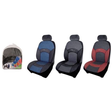 Coprisedili in microfibra ergonomico colori assortiti rhutten - rhutten