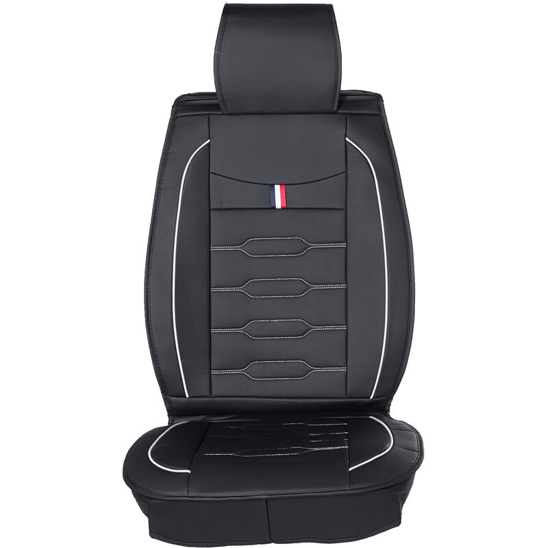 Image of Coprisedili per auto All Season Auto Protector Accessori per cuscini per sedili anteriori (b Nero Bianco)