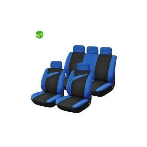 Coprisedili universali lubex race blu 5 pz