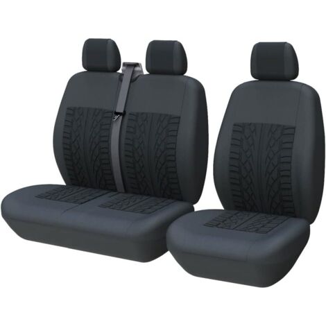 Copri Bracciolo Auto 2 Pezzi - Tessuto Elasticizzato, Universale, Nero, Per SUV, Camion, Furgoni - Foto 9