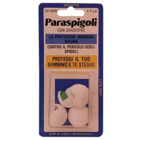 COPRISPIGOLI ADESIVO BLISTER 4 PZ TRASPARENTE 20 CF