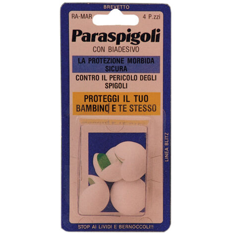 COPRISPIGOLI ADESIVO BLISTER 4 PZ TRASPARENTE- 20,0 confezione