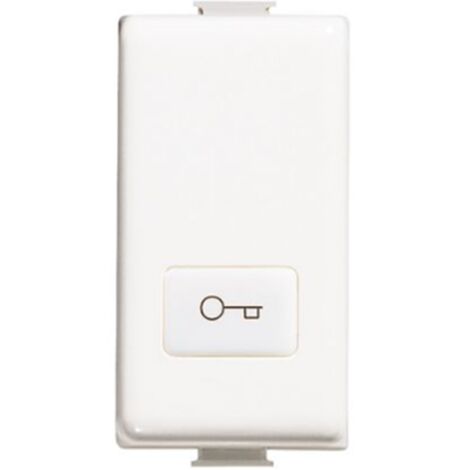 Copritasto Simbolo Illuminabile Chiave Serie Matix Bianco BTICINO AM5921F