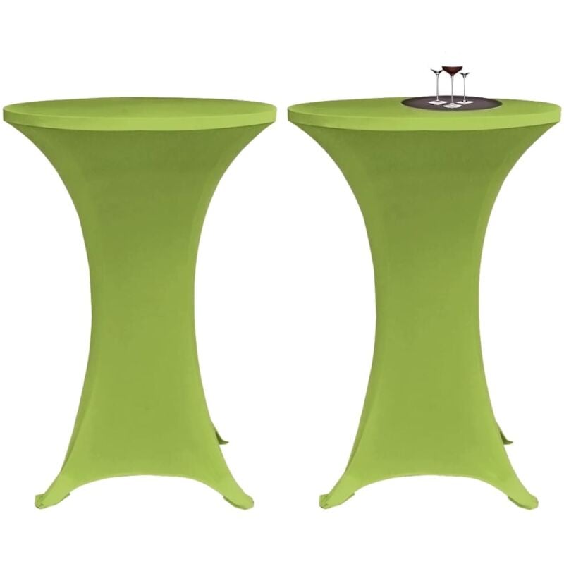 Copritavoli Elastico 2 pz 60 cm Verde