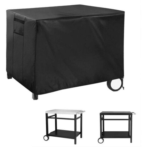 Copritavolo e coprisedia con rotelle, in tessuto Oxford 420D con fori di ventilazione e maniglie (105 x 61 x 82 cm)