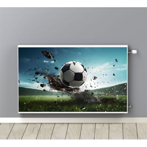 Copritermosifone, tappetino, magnete, partita di calcio, 60x100cm