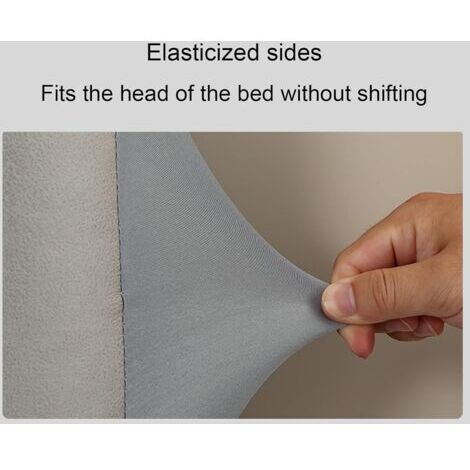 Copritestiera, elegante decorazione per la camera da letto, copritestiera per letto matrimoniale, migliora la protezione e l'estetica del mobile 1,5 m x 0,65 m