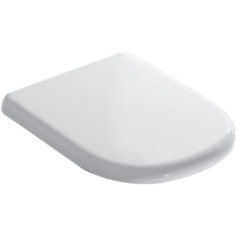 Coprivaso soft close e trattamento antibatterico Globo Lalita LT020BI  Bianco - Duroplast