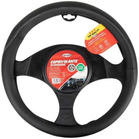 Coprivolante auto Avangadr, 37-39 cm, nero comodità sicurezza