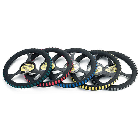 Coprivolante auto poliuretano antiscivolo impronta diam. 37-39 cm