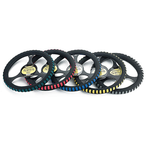 Coprivolante auto poliuretano antiscivolo impronta diam. 37-39 cm