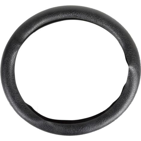 Coprivolante auto Skinny, 37-39 cm, silicone nero comodità sicurezza, universale
