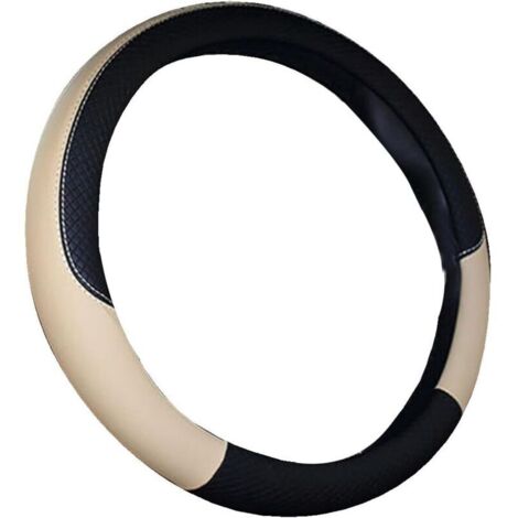 Coprivolante in microfibra beige KZQ con design a linee ondulate