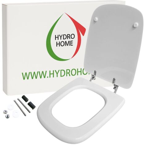 Copriwater Aero Ideal Standard legno rivestito in resina poliestere Bianco I.S. come originale