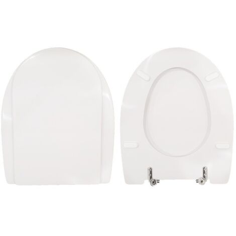 Copriwater Ala Ideal Standard legno rivestito in resina poliestere bianco come originale