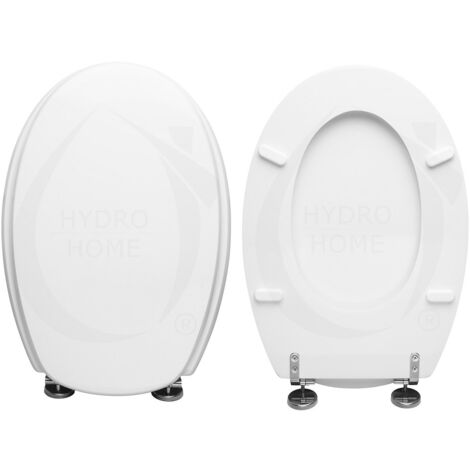 Copriwater Ariete Tenax legno rivestito in resina poliestere bianco