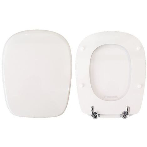 Copriwater Arolla Laufen legno rivestito in resina poliestere bianco come originale
