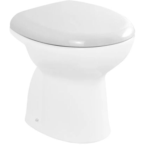 Copriwater avvolgente originale serie Clara in abs bianco