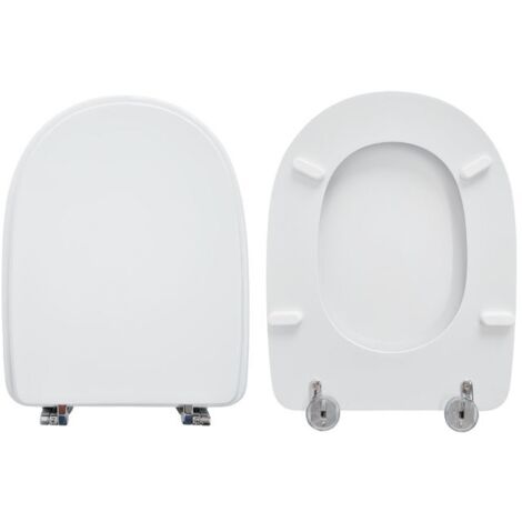 Copriwater Azzurra Ottocento compatibile in poliestere bianco