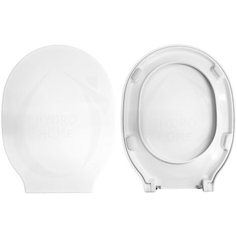 Copriwater Bianca Nero Ceramica termoindurente bianco come originale