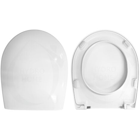 Copriwater Bowl 55 Globo termoindurente Soft Close avvolgente bianco Sgancio Rapido