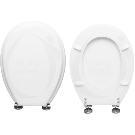 Copriwater Brenta G.S.I. legno rivestito in resina poliestere bianco