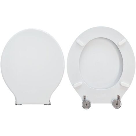Copriwater Cesame Mid compatibile in poliestere bianco