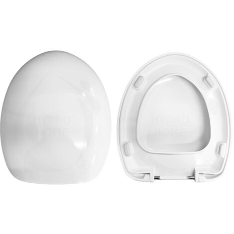 Copriwater Class 50 Mini Azzurra termoindurente Soft Close bianco come originale