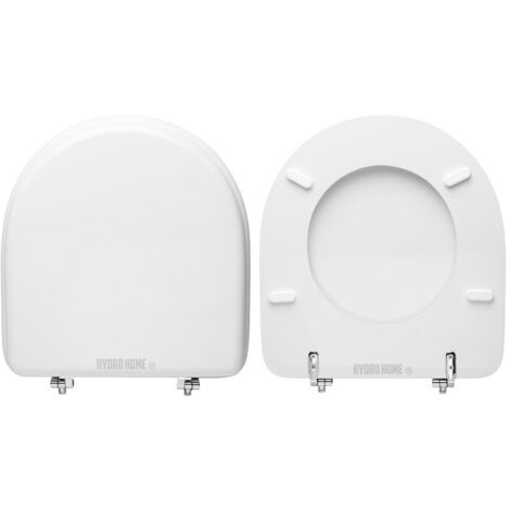 Copriwater Come Originale 900 Cesame legno rivestito in resina poliestere bianco