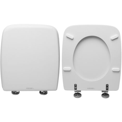 Copriwater compatibile Cantica Ideal Standard legno rivestito in resina poliestere colore a scelta Bianco i.s.