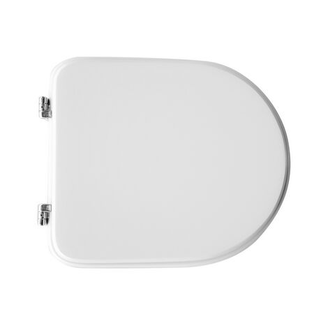 Copriwater compatibile per WC Globo vaso Open Space forma 7 Bianco