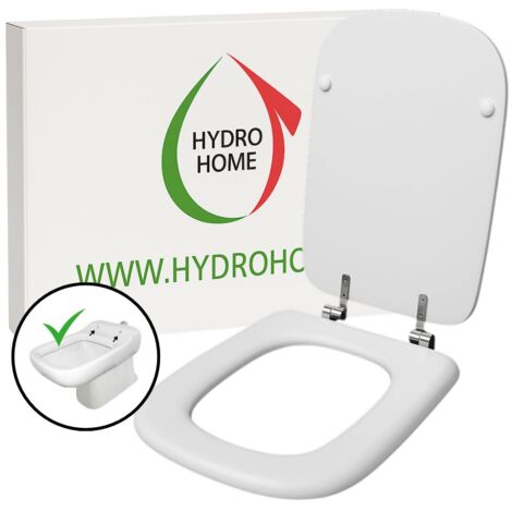 Copriwater Conca Ideal Standard legno verniciato Bianco economico