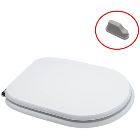 Copriwater Copri Water Wc Coprivaso Vaso Bagno Sintesi Cesame Bianco M. Italy