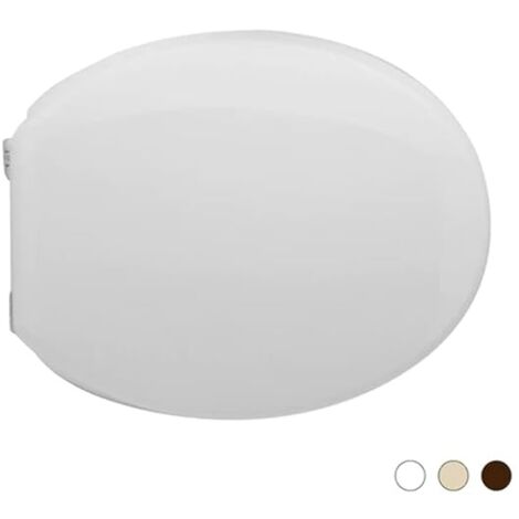 Copriwater Coprivaso Tavoletta Sedile WC per Globo Vaso LEI Bianco