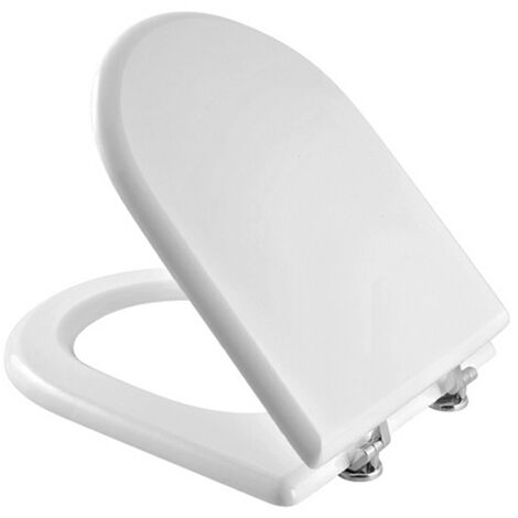 Copriwater dedicato per Serie Esedra Ideal Standard in legno bianco con cerniere