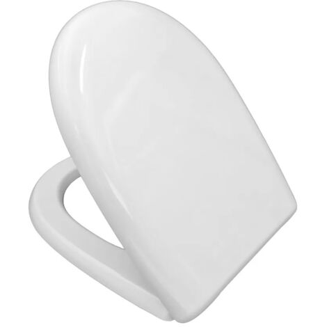 Copriwater dedicato serie Aretusa Cesame bianco chiusura rallentata soft close