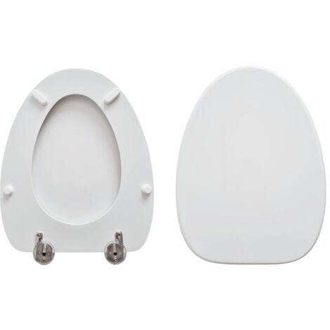 Copriwater Dolomite Sweet Life compatibile in poliestere bianco