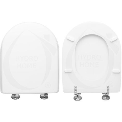 Copriwater Esedra Ideal Standard legno rivestito in resina poliestere Bianco