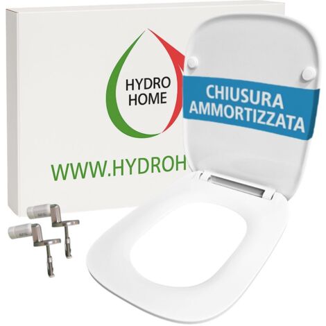 Copriwater Fantasia 2 Slim Pozzi Ginori termoindurente bianco Soft Close