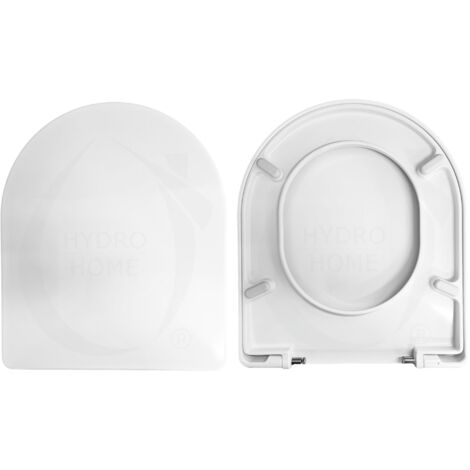Copriwater Flo Kerasan termoindurente avvolgente bianco