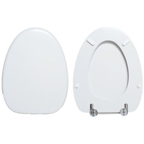 Copriwater Form 500 Vitra legno rivestito in resina poliestere bianco