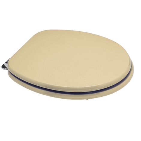 Copriwater forma Universale personalizzato legno rivestito in resina poliestere Champagne