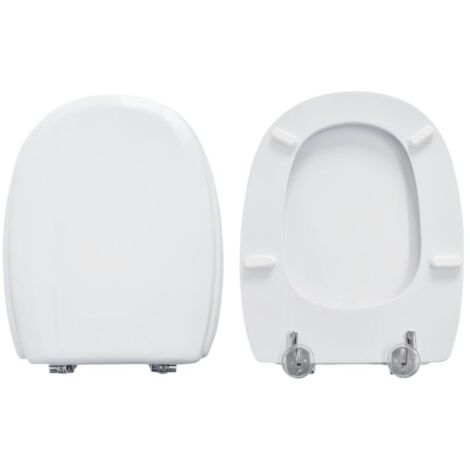 Copriwater Globo Diva compatibile in poliestere bianco