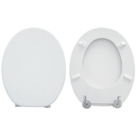 Copriwater Globo Prima compatibile in poliestere bianco