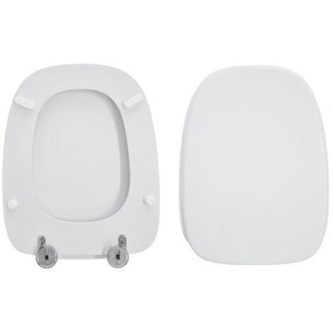 Copriwater Gravena Croma compatibile in poliestere bianco