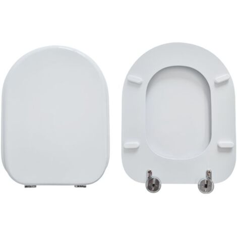 Copriwater Gravena Giada compatibile in poliestere bianco