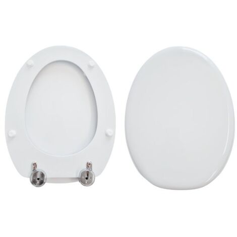 Copriwater Hatria Cannes compatibile in poliestere bianco